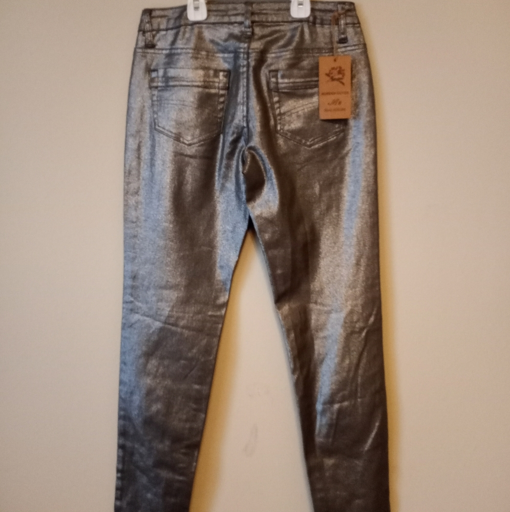 Murraga Exotica Grey Women's  Skinny Jeans Sz. 5
